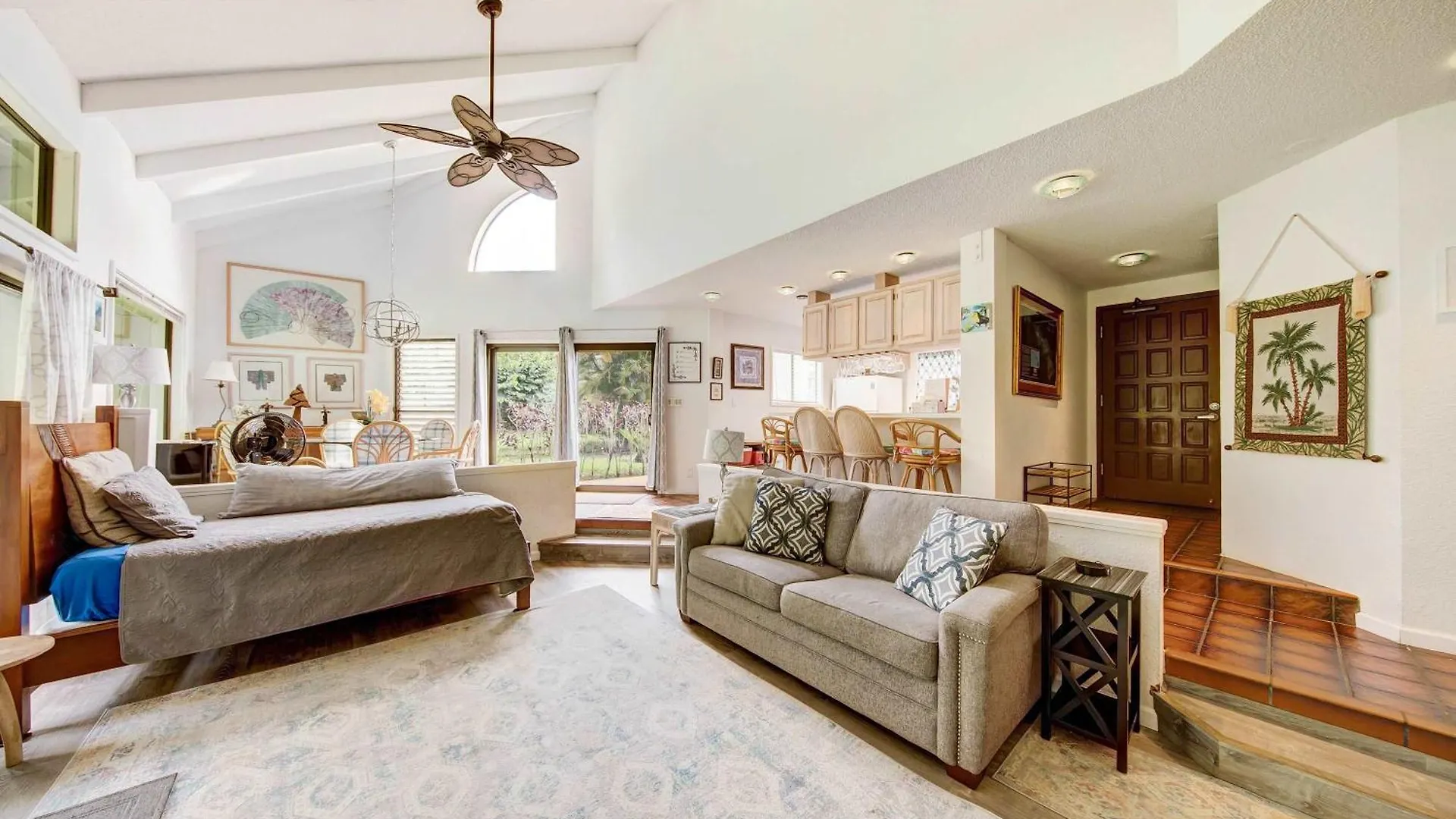 Spacious Getaway Condo Near Beach & Golf 1St Floor Princeville